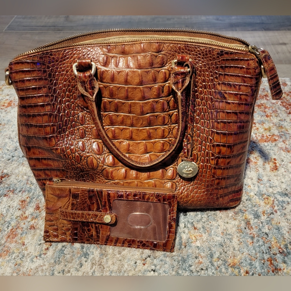 Authentic Brahmin Bag with Wallet